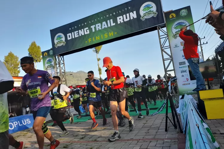 Event Lari Trail di Pegunungan Jawa