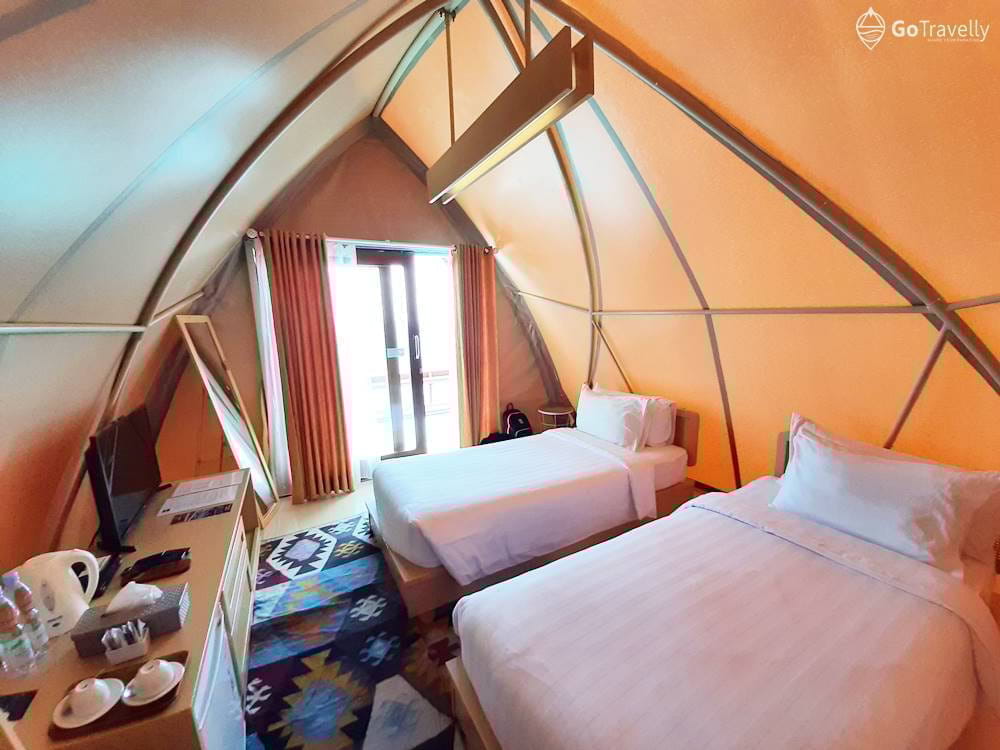 Glamping Modern Dengan Fasilitas Wifi Dan Listrik
