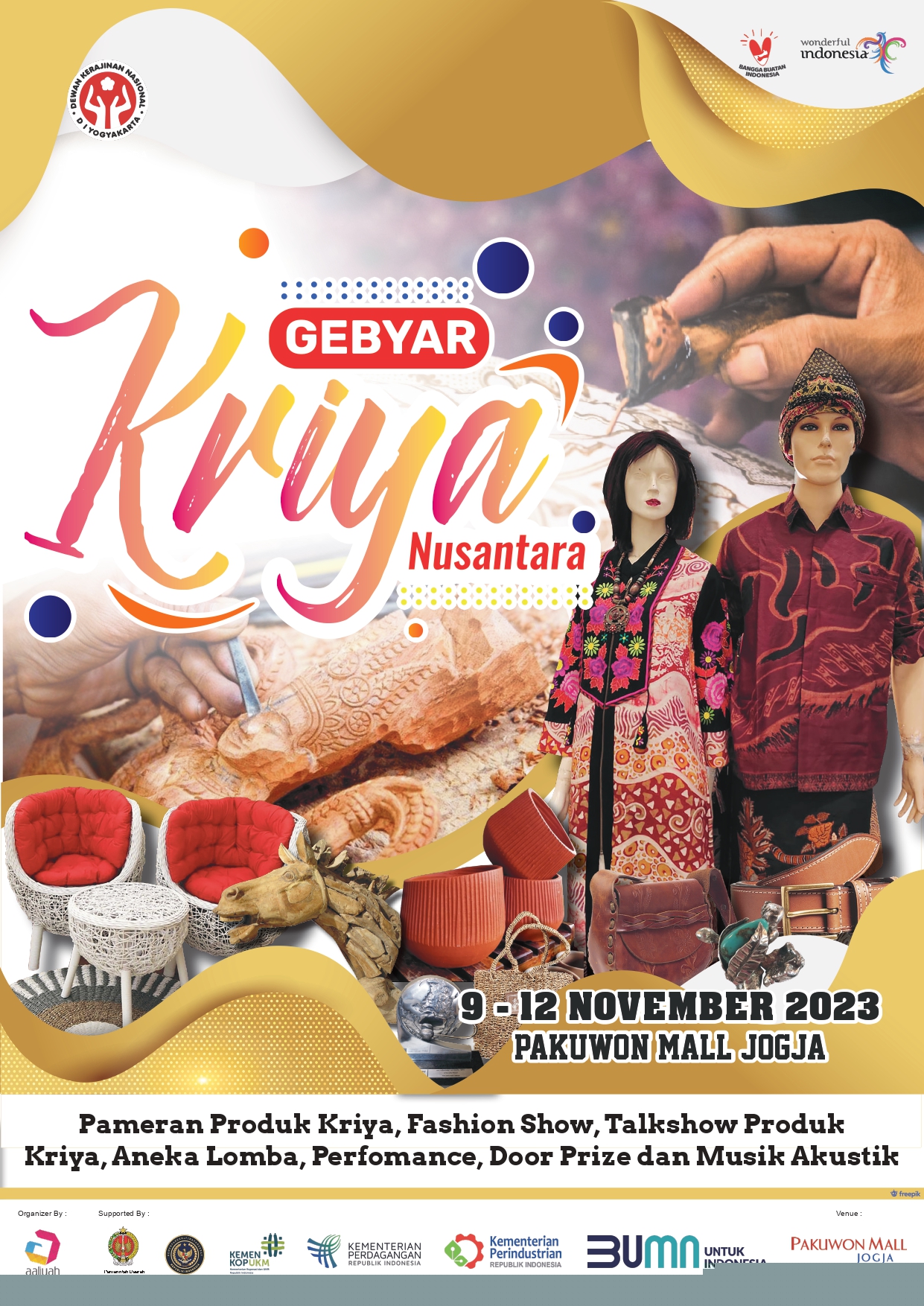 Jadwal Event Fashion Dan Kriya Daerah Indonesia