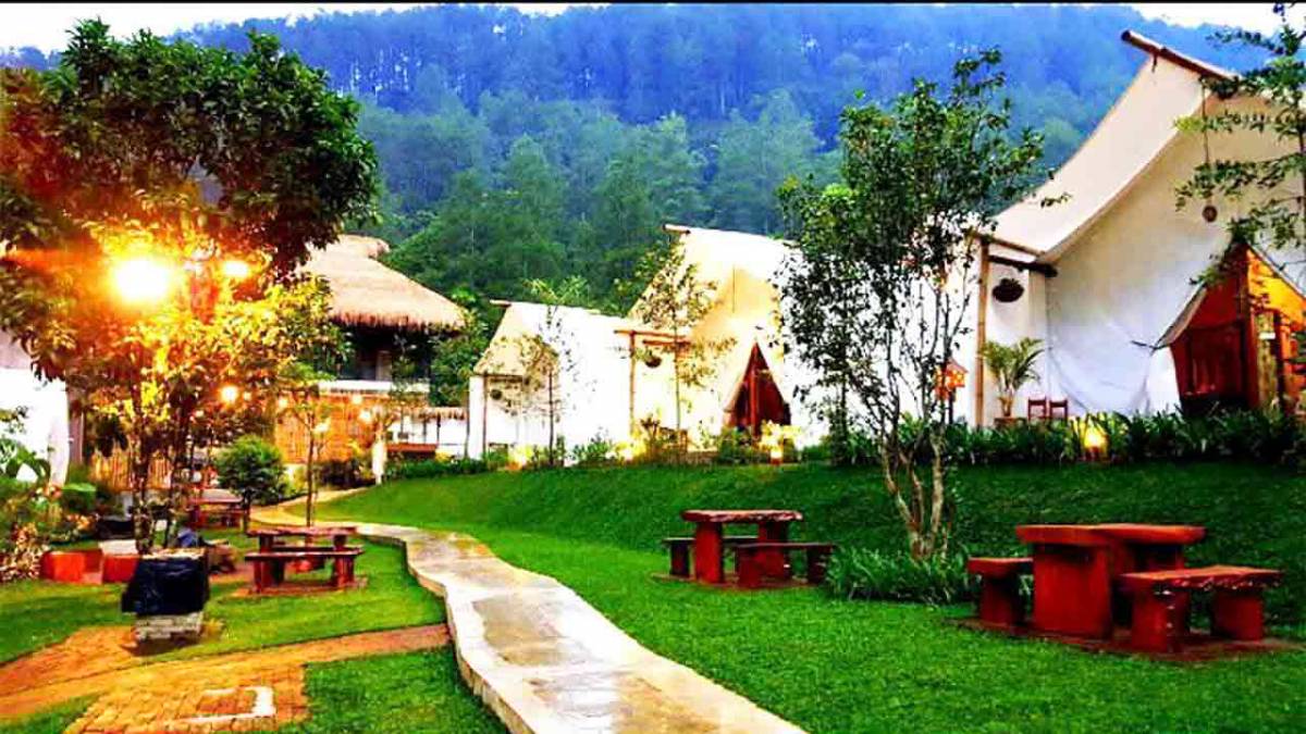 Tempat Glamping Berkonsep Eco-Living di Jawa Barat